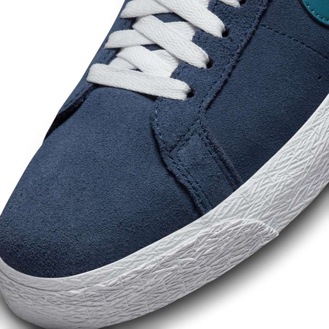 Nike SB Zoom Blazer Mid (Midnight Navy / Noise Aqua / Midnight Navy)