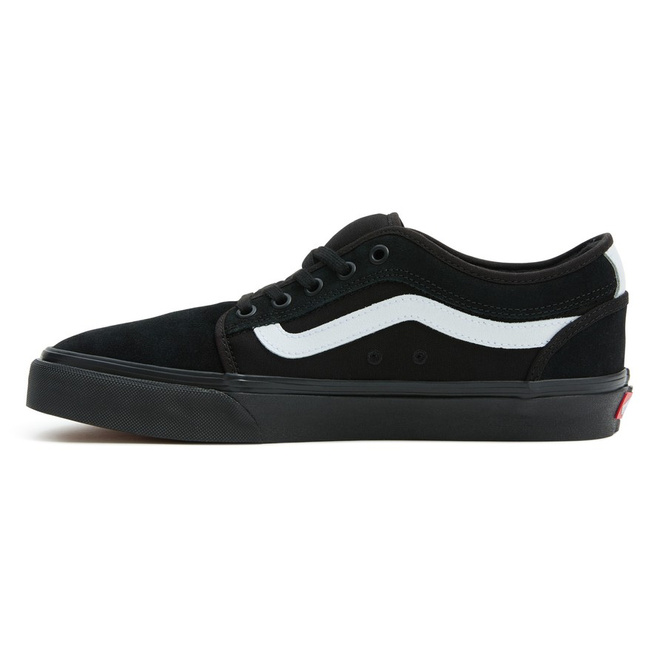 Vans Chukka Low Sidestripe (Black / Black / White)