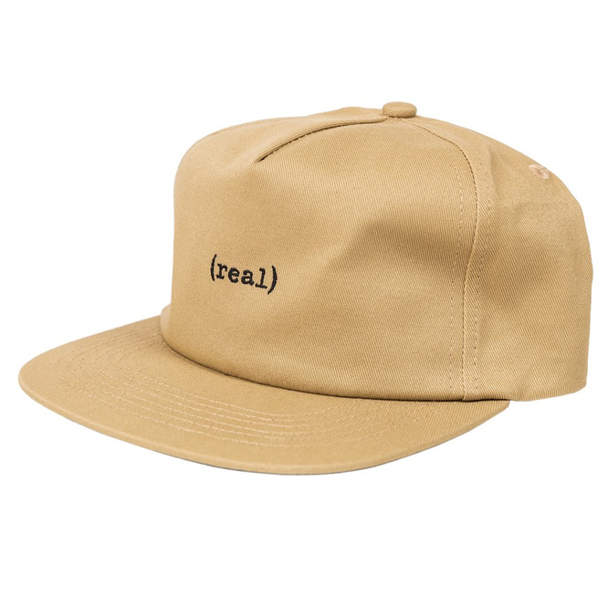 Real Lower Snapback (Khaki/Black)