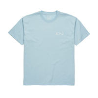 POLAR SKATE CO. T-SHIRT STROKE LOGO TEE (LIGHT BLUE)