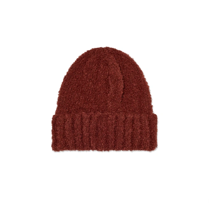 Polar Skate Co. Fluff Beanie (Rust)