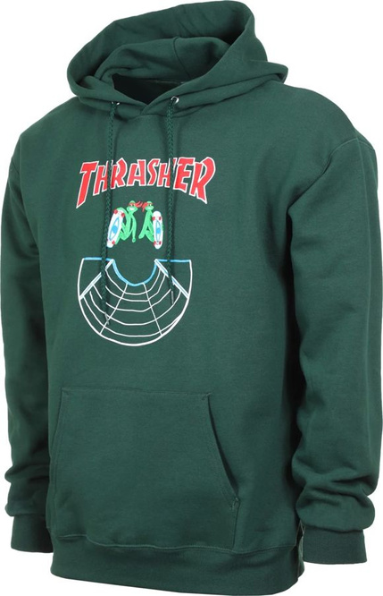 Thrasher Magazine Doubles Hood (Forest Green)