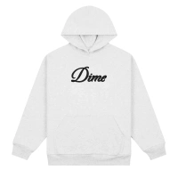 Dime Cursive Hoodie (Ash)