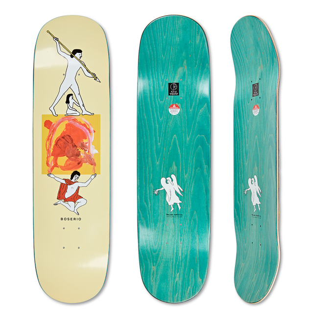 Deska Polar Skate Co. Nick Boserio Family (Cream) (P2 Special Shape)