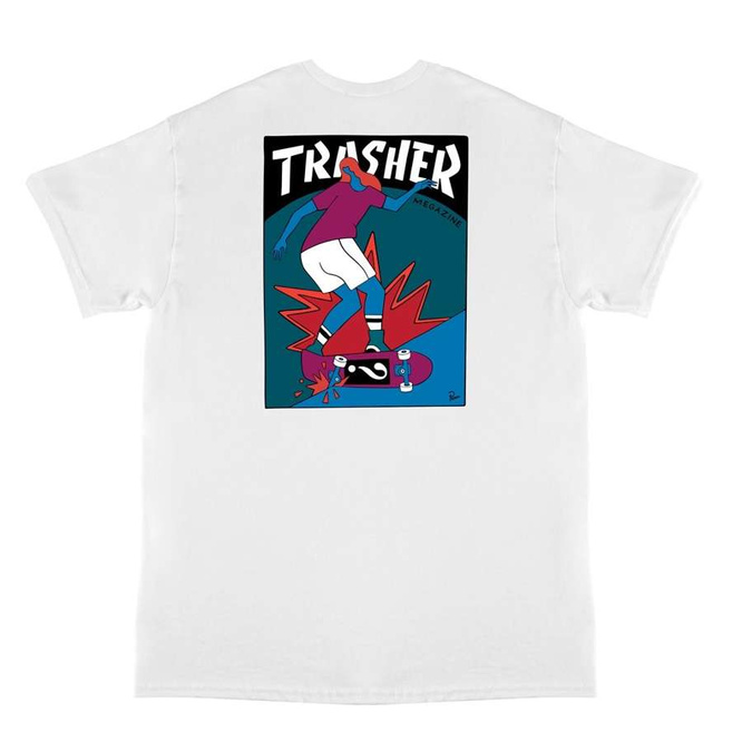 Thrasher x Parra Trasher Hurricane Tee (White)