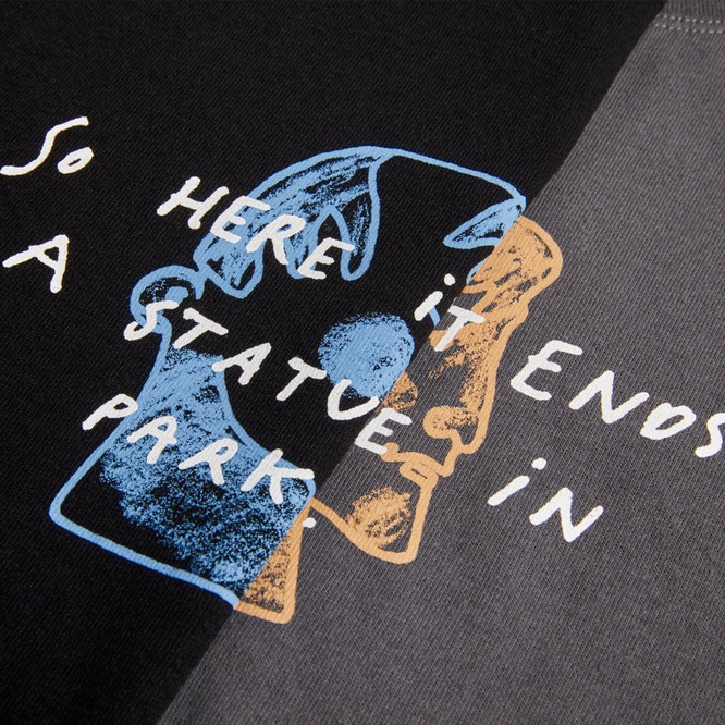 Polar Skate Co. T-Shirt Marble Tee (Graphite)