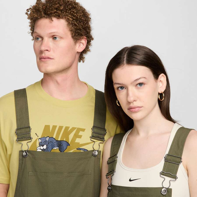 Nike SB Federation Agnostic Skate Overalls (Medium Olive / White)
