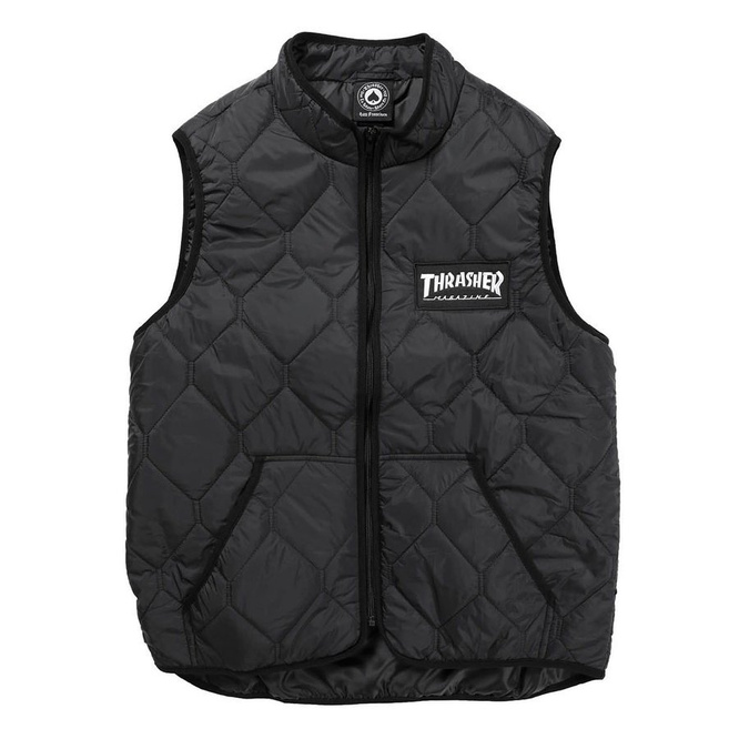 Thrasher Logo Vest (Black)