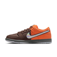 Nike SB Dunk Low Pro (Safety Orange / Wolf Grey / Baroque Brown)