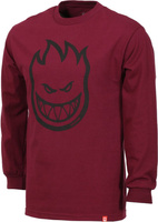 LONGSLEEVE SPITFIRE BIGHEAD (BURGUNDY)