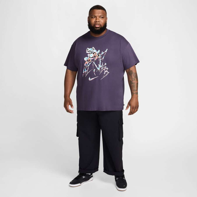 Nike SB Lazy Gawd Max90 Skate Tee (Dark Raisin)