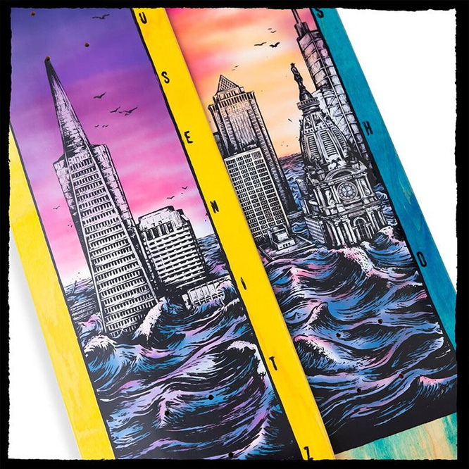 Deska Real Skateboards Busenitz Flooded 8,38" x 32,45"