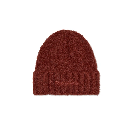 Polar Skate Co. Fluff Beanie (Rust)