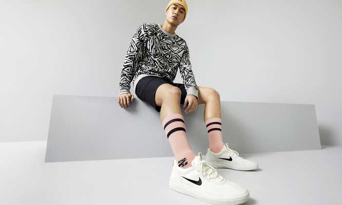 Nike SB Nyjah Free 2.0 (Summit White / Black)