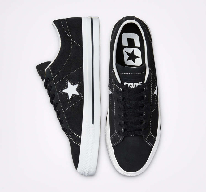 Converse CONS One Star Pro (Black / Black / White)