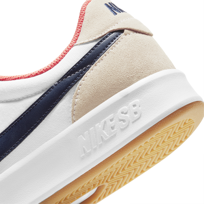 Nike SB Adversary Premium (White / Midnight Navy / Turf Orange)