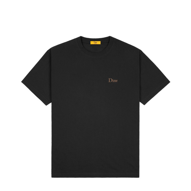 Dime Classic Small Logo T-Shirt (Black)