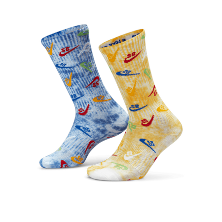 Nike SB Everyday Plus Lightweight Crew Socks (Multicolor)