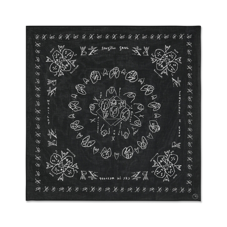 Polar Skate Co. Bandana (Black)