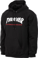 THRASHER HOOD TWO TONE SKATEMAG (BLACK)