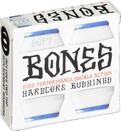 Bones Wheels Bushings SOFT (White / Blue)