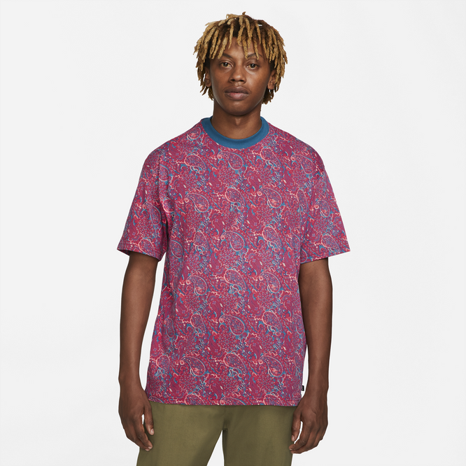 Nike SB Paisley Skate Tee (Mystic Hibiscus)