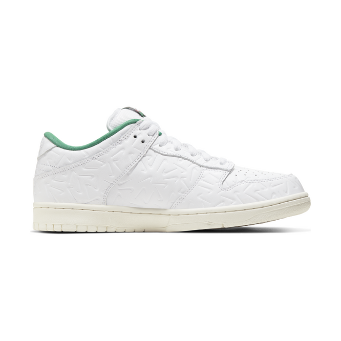 Nike SB x Ben-G Dunk Low OG Shoes (White / Lucid Green / Sail)