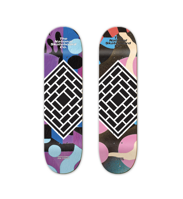 Deska The National Skate Co. Joe Gavin Art 2 (HC) 7,25"