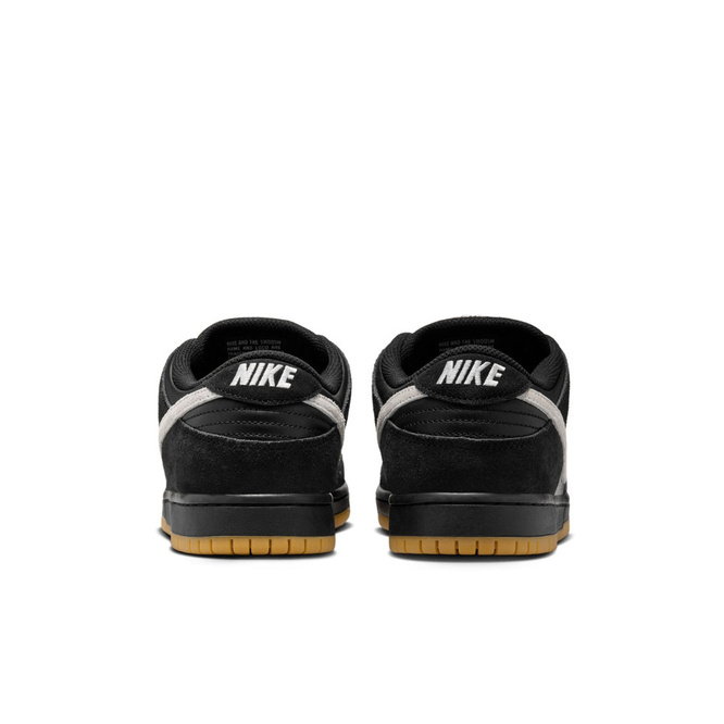 Nike SB Dunk Low Pro (Black / White / Black / Gum Light Brown)