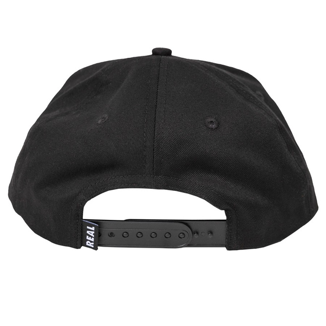 Real Oval Snapback (Black / Green)