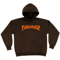 Thrasher x Neckface Burn It Down Hoodie (Dark Chocolate)