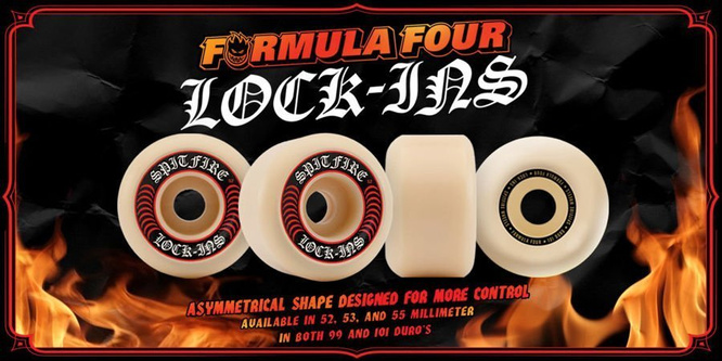 Koła Spitfire Wheels Formula Four Lock-Ins 101DU 55 mm