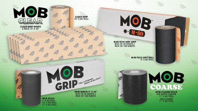 GRIPTAPE MOB GRIP SHEET 9" x 33"