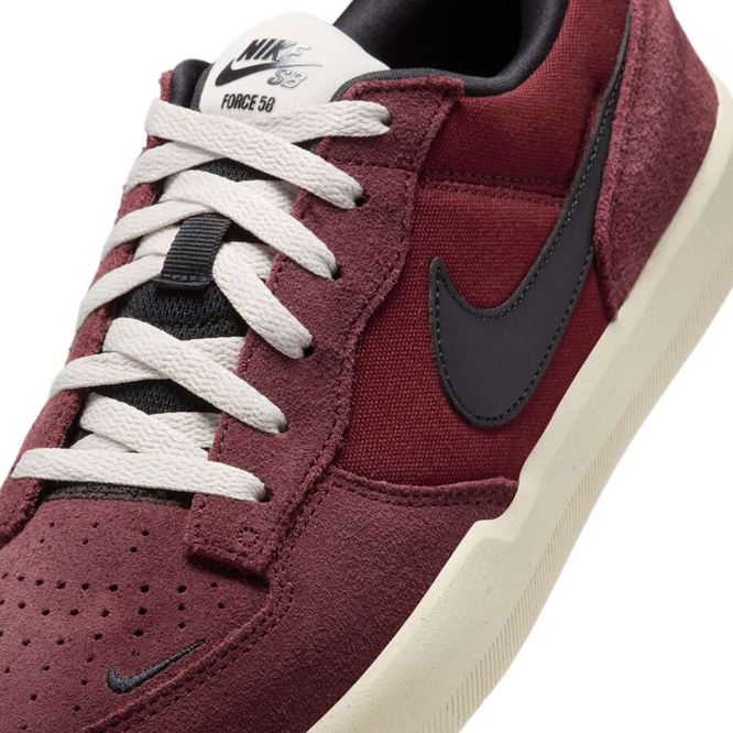 Nike SB Force 58 (Dark Team Red / Black / Black / Light Orewood Brown)