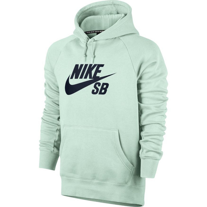 NIKE SB SB Icon Hoodie Barely Green / Obsidian