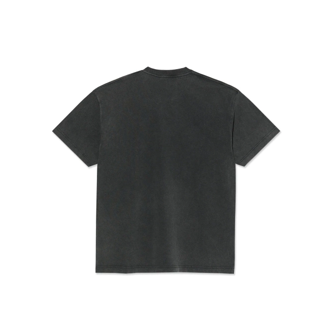 Polar Skate Co. Metal Logo Tee (Silver Black)