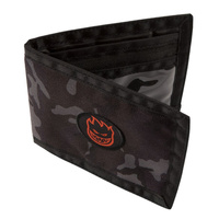 Spitfire Bighead Bi-Fold Wallet (Black Camo)