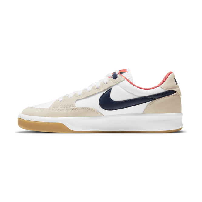 Nike SB Adversary Premium (White / Midnight Navy / Turf Orange)
