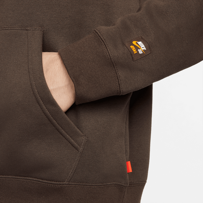 Nike SB x Oski Fleece Skate Hoodie (Baroque Brown)