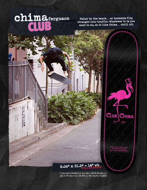 Deska Real Skateboards Chima Club 8,06" x 31,5"