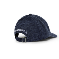 Polar Skate Co. Denim Cap (Dark Blue)