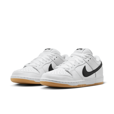 Nike SB Dunk Low Pro ISO (White / Black / Gum Light Brown)