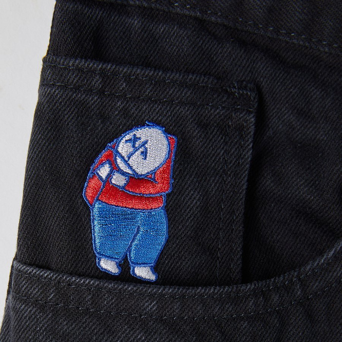 Spodnie Polar Skate Co. Big Boy Jeans (Pitch Black)