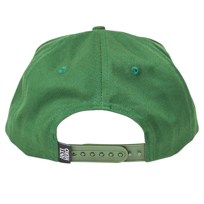AntiHero Basic Pigeon Snapback (Dark Green)