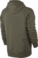Nike SB Icon Hoodie (Medium Olive / Elemental Pink)