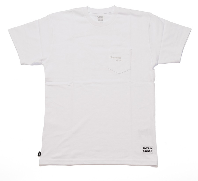 Vans x Lovenskate Pen Pocket Tee (White)