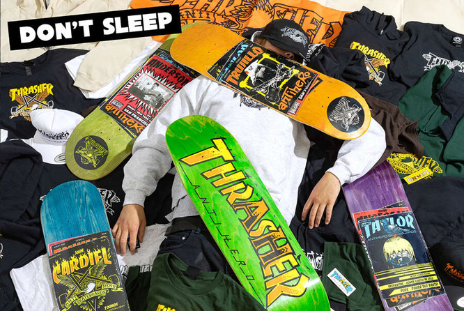 Antihero x Thrasher Collab Grant 8.38" x 32.25"