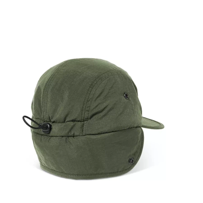 Polar Skate Co. Sherpa Vilde Flap Cap (Army Green)