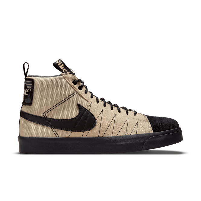 Nike SB Zoom Blazer Mid Premium (Rattan / Black / Safety Orange)