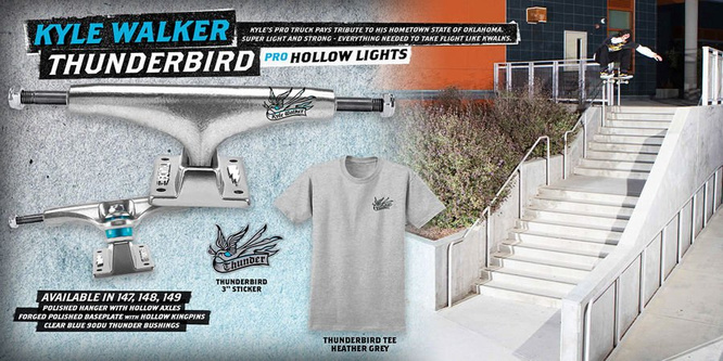 Thunder Kyle Walker Thunderbird Hollow Lights II 148 Trucks